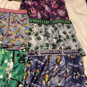 These are 5 pairs of boys underwear’s